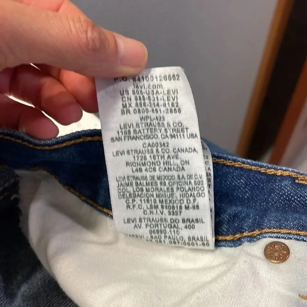 Levi’s 501 mens straight fit Corte recto jeans